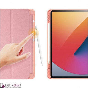 Dux Ducis domo serijos atverčiamas dėklas-rožinis (planšetėms Apple Ipad Pro 12.9 (2021/2022)